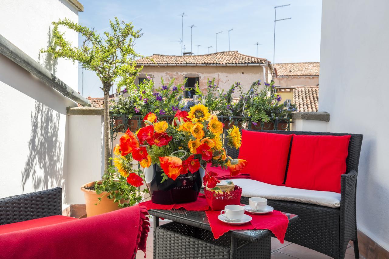 Elegant Terrace Apartment Near Piazza San Marco Last Floor No Lift Венеция Екстериор снимка